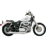 (image for) Bassani Road Rage 2-Into-1 System Chrome, Short Upswept (XL)