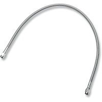 (image for) Goodridge Universal Brake Line, 16", Chrome