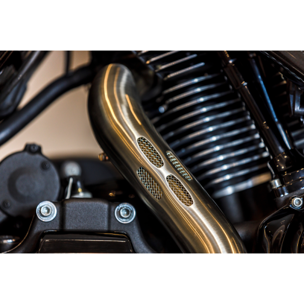 (image for) S&S CYCLE Diamondback 2-Into-1 Exhaust - Stainless Steel (50-State)