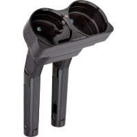 (image for) Arlen Ness Method Kickback Riser Kit with Integrated Gauge Housing