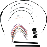 (image for) Ape Hanger Install Kit - Black Vinyl