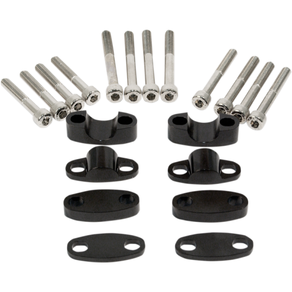 Emgo Aluminum Handlebar Riser Kits