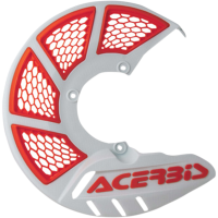 (image for) Acerbis X-Brake 2.0 Vented Disc Cover - White/orange