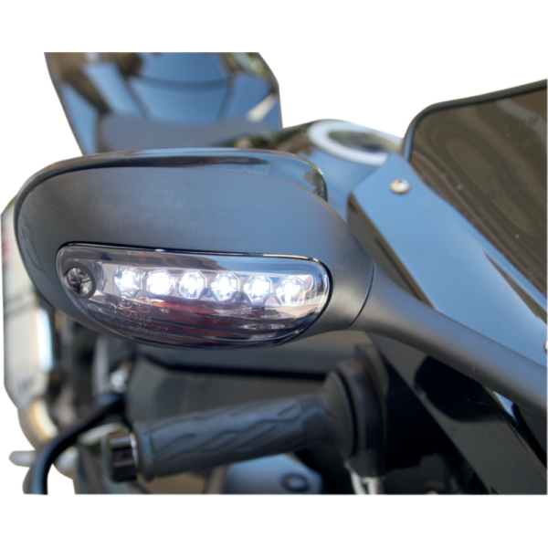 Moto MPH Moto-MPH Stealth DRL Integrated Turn Signals