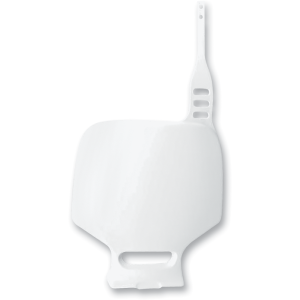 (image for) UFO Front Number Plate - White