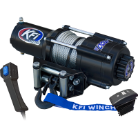 (image for) Standard UTV Steel Cable Winch (4500 lbs)