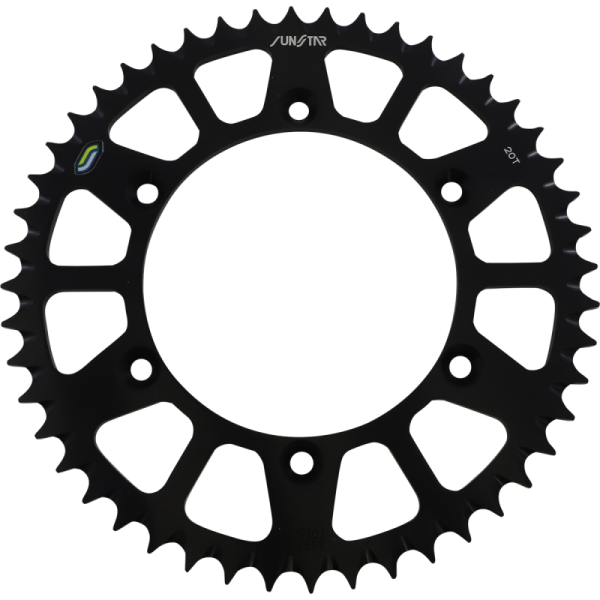 (image for) SUNSTAR SPROCKETS Aluminum Works Triplestar Rear Sprocket 48T