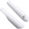 (image for) White Lower Fork Cover Set