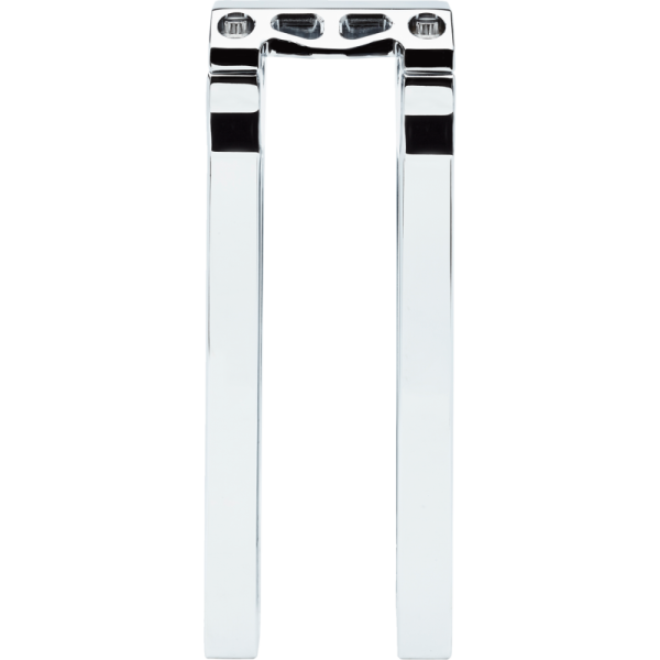 (image for) LA Choppers Performance Riser 1" Straight 10" Chrome