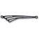 (image for) Arlen Ness Shifter Rod - Deep Cut Flat, black anodized