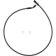 (image for) KarbonFibr Upper Brake Line, 36", 10mm/35° Banjo