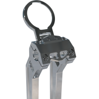 (image for) Single Gauge Mount Raw Aluminum