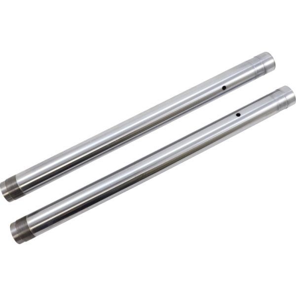 (image for) Custom Cycle Engineering 43mm Inverted Hard Chrome Fork Tubes (Stock Length)
