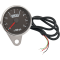 (image for) Polished Mini Tachometer Black Face