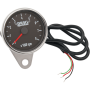 (image for) Polished Mini Tachometer Black Face