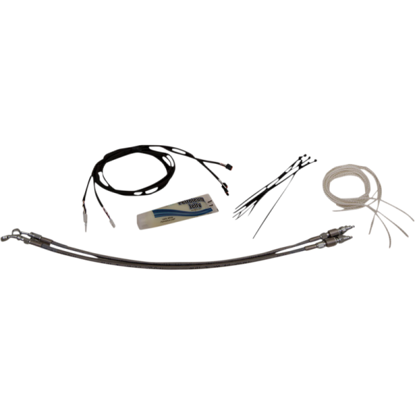 (image for) FAT BAGGERS INC EZ Install Kit Braided 14"/16"