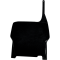 (image for) UFO Front Number Plate - Black