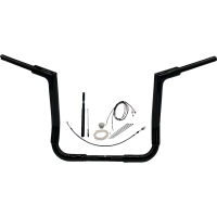 (image for) Fat Baggers Flat Top EZ Install Handlebar 14" Gloss Black