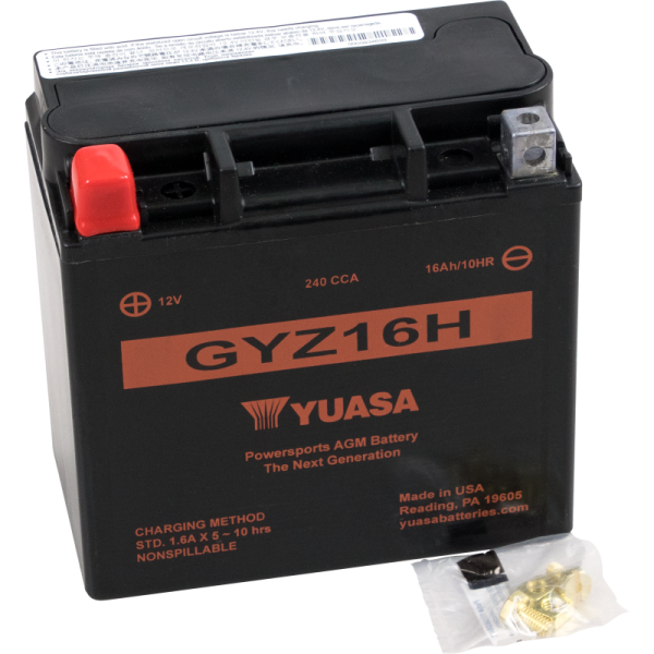 (image for) Yuasa High-Performance Factory-Activated AGM Maintenance-Free Battery for BMW K1600GT/GTL 18