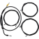 (image for) Black Vinyl/Stainless Braided Complete Kit