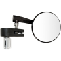 (image for) Aluminum 2.5" Bar End Mirror, Right