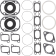 (image for) Vertex Complete Engine Gasket Set - Ski-Doo Skandic Wide Track 95-96
