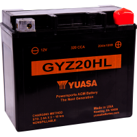 (image for) Yuasa GYZ Factory-Activated AGM Maintenance-Free Battery 2113-0109