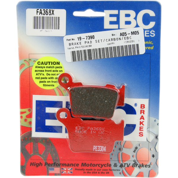 (image for) EBC Rear Sintered R Brake Pad