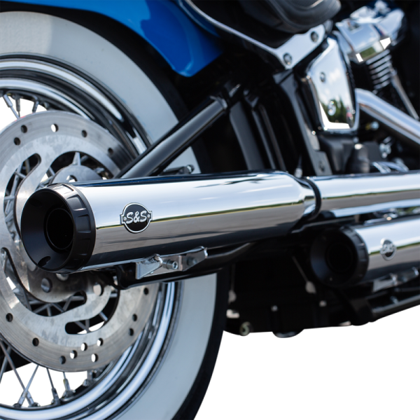 (image for) S&S CYCLE Grand National Slip-On Chrome