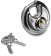 (image for) Shrouded Round Stainless Steel Key Padlock