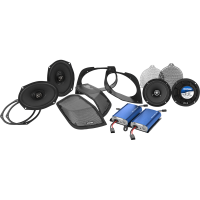 (image for) Retro Cut-In Speaker Lid Kit with Speakers and Amplifiers