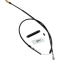 (image for) High-Efficiency Black Vinyl Clutch Cable for XL (57" Std)