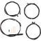 (image for) LA Choppers Midnight Braided Standard Kit for 21-23 FLHTK/FLHX (18-20in.)