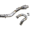 (image for) FMF Megabomb Stainless Head Pipe/Mid-Pipe - KTM 500 XCF-W