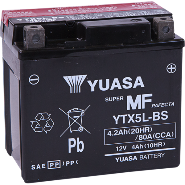 (image for) Yuasa AGM Maintenance-Free Battery YTX5L-BS