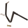 (image for) Gloss Black 13" End Rise 1 1/2" Grande Twin Peaks Touring Handlebar