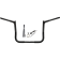 (image for) EZ Install 1 1/4" Pointed Top Handlebar Gloss Black 12" Rise