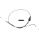(image for) Braided Cruise Control Idle Cable (44")
