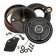 (image for) Super Stock Stealth Air Cleaner Kit - Tri-Spoke Cover, Gloss Black
