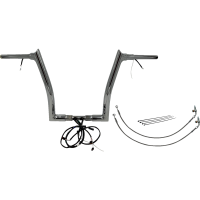 (image for) Pointed Top Handlebar Kit - 14" Rise - Chrome