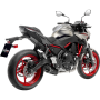 (image for) LV ONE EVO Black stainless steel Exhaust for KAWASAKI Ninja 650/Versys 650/Z650/Z650 RS 21-23