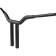 (image for) Gloss Black 14" End Rise 1 1/2" One-Piece Kagefighter T-Bar