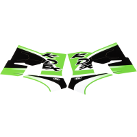 (image for) Factory Effex OEM Shroud and Tank/Shroud Graphics, Style 02 for KDX200/220 95-07