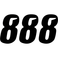(image for) Slash Series Numbers - 6" Black - No. 8