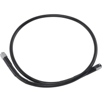 (image for) Black Vinyl-Coated Stainless Steel Brake Line 32"