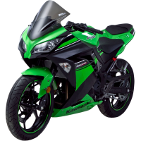 (image for) Corsa Windscreen Light Smoke for KAWASAKI Ninja 300R 13-19