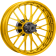 (image for) Arlen Ness Forged Billet Front Rim, 21" x 3.5", Y-Spoke Gold