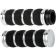 (image for) Arlen Ness Fusion Grips - Ring Leader, Chrome