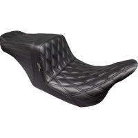 (image for) Le Pera Tailwhip Up Front Double Diamond Seat w/ Black Thread