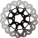 (image for) Galfer Stainless Steel Front Rotor - Black Carrier